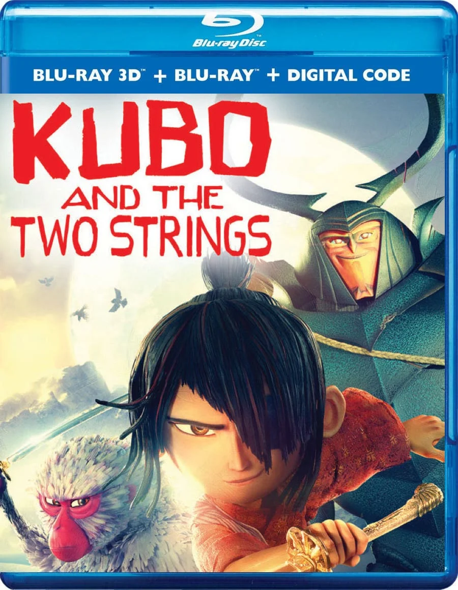 Kubo and the Two Strings 3D Blu Ray 2016