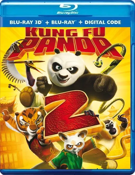 Kung Fu Panda 2 3D Blu Ray 2011