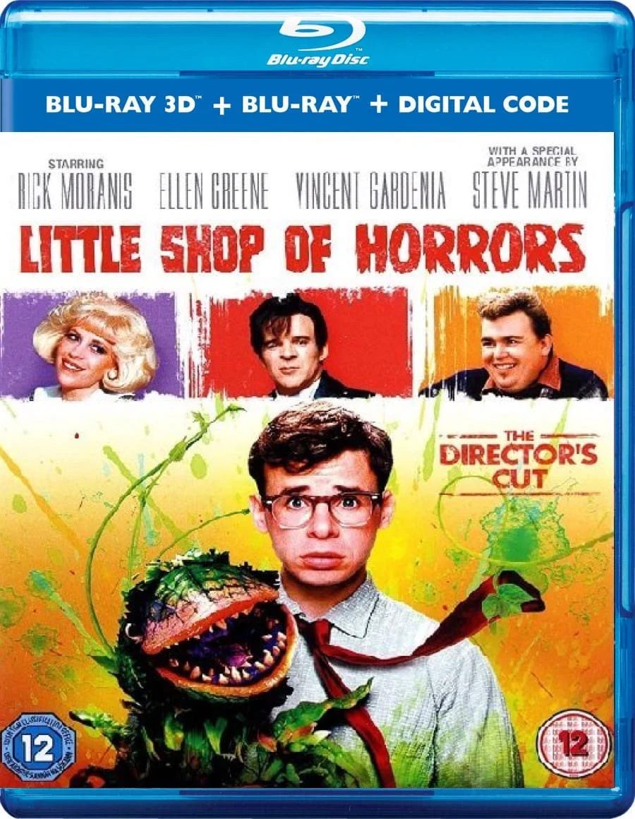 Little Shop of Horrors 3D Blu Ray 1986