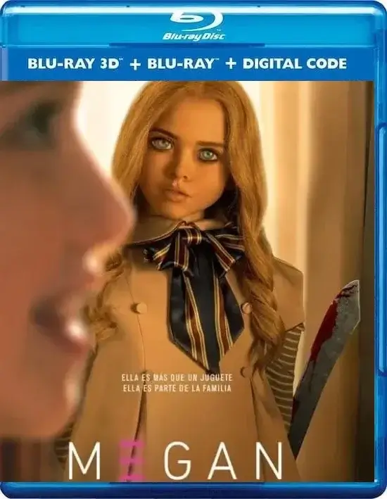 M3GAN 3D Blu Ray 2022