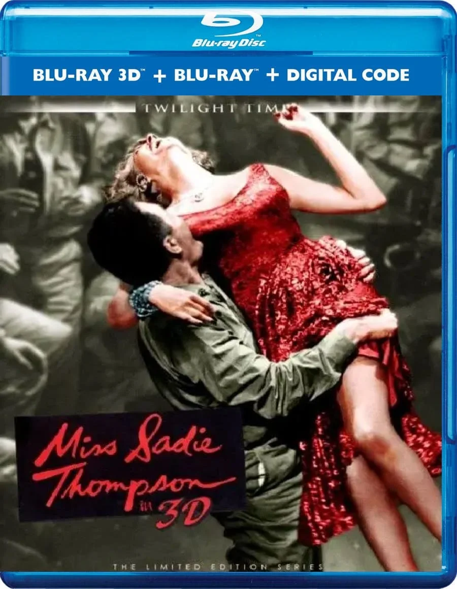 Miss Sadie Thompson 3D Blu Ray 1953