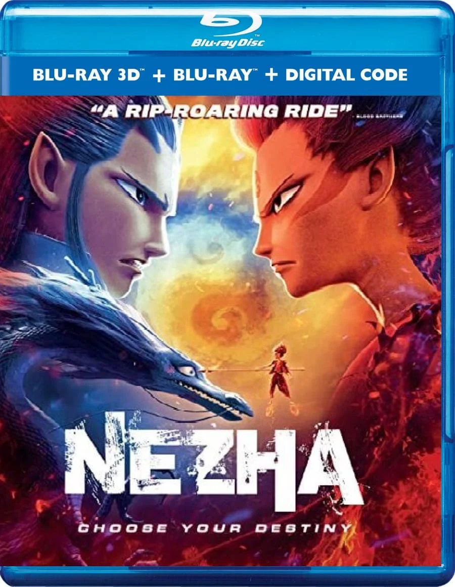 Ne Zha 3D Blu Ray 2019