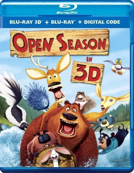 Open Season 3D Blu Ray 2006