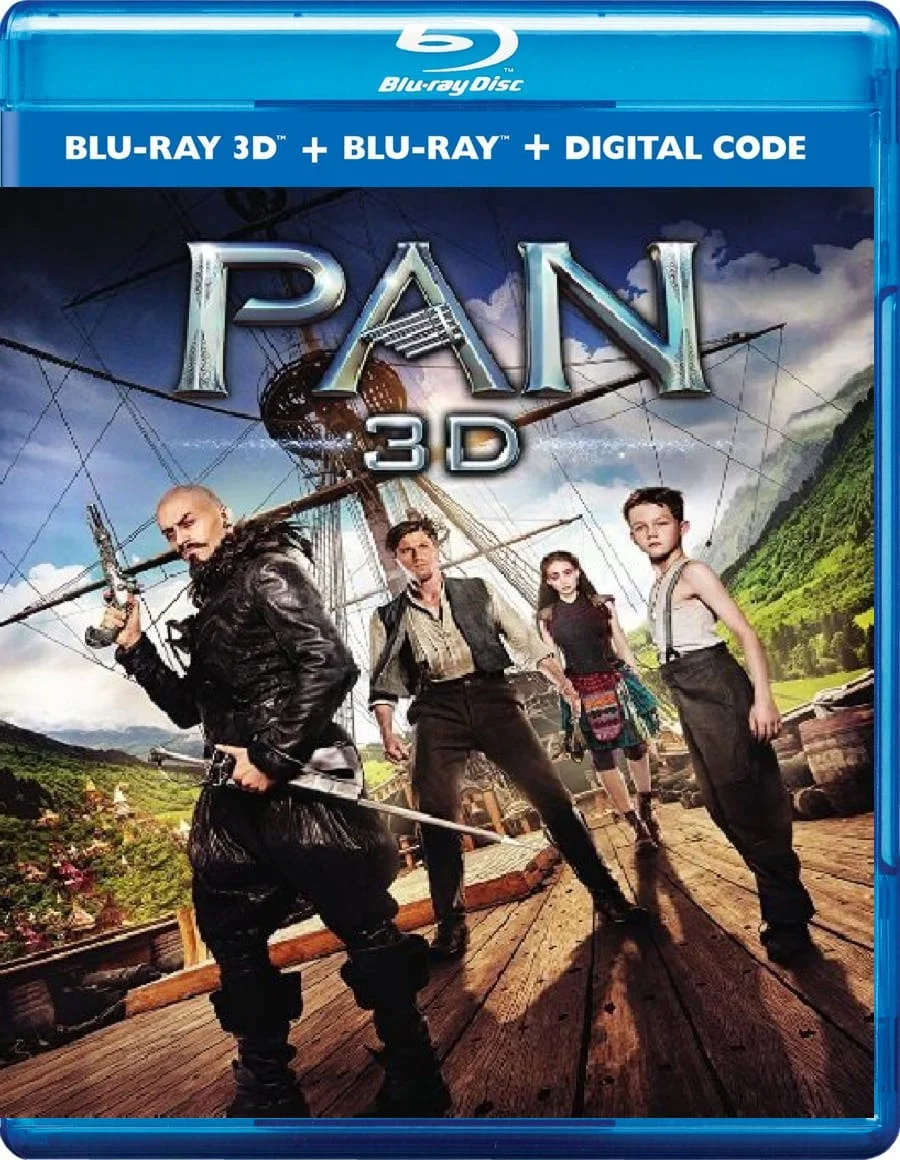 Pan 3D Blu Ray 2015