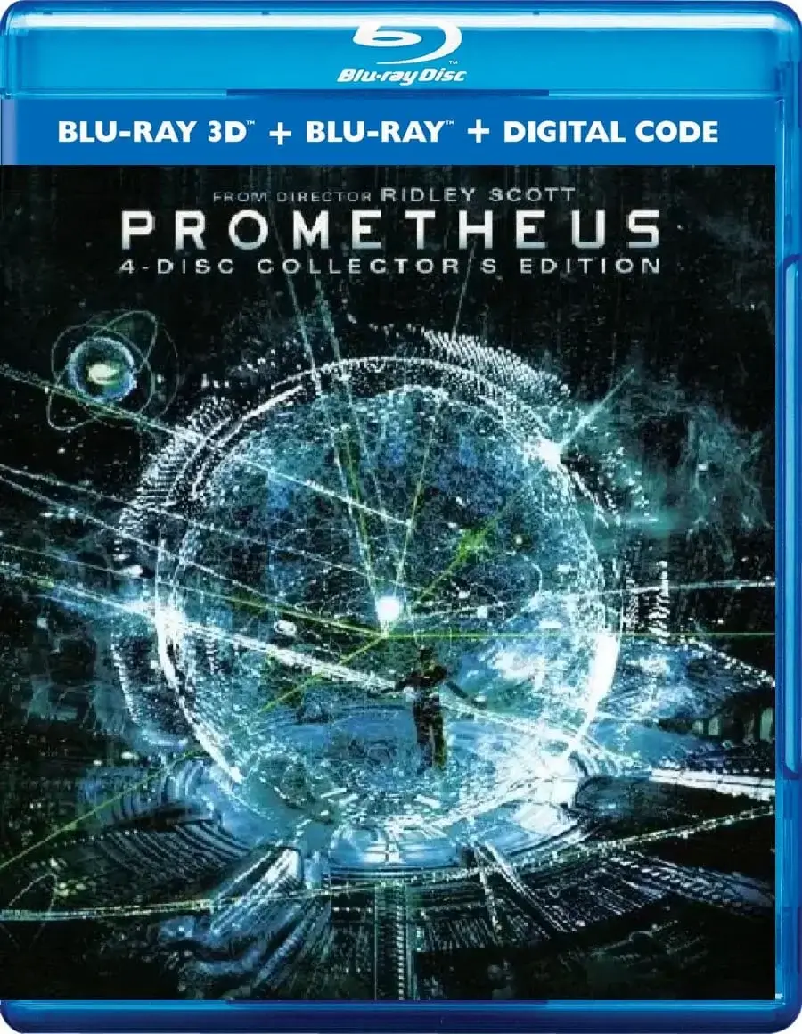 Prometheus 3D Blu Ray 2012