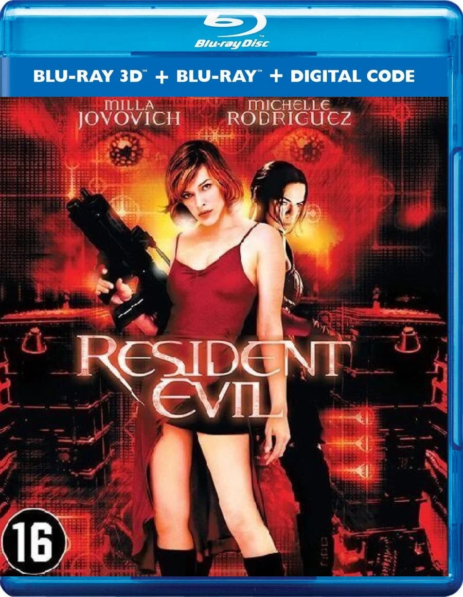 Resident Evil 3D Blu Ray 2002