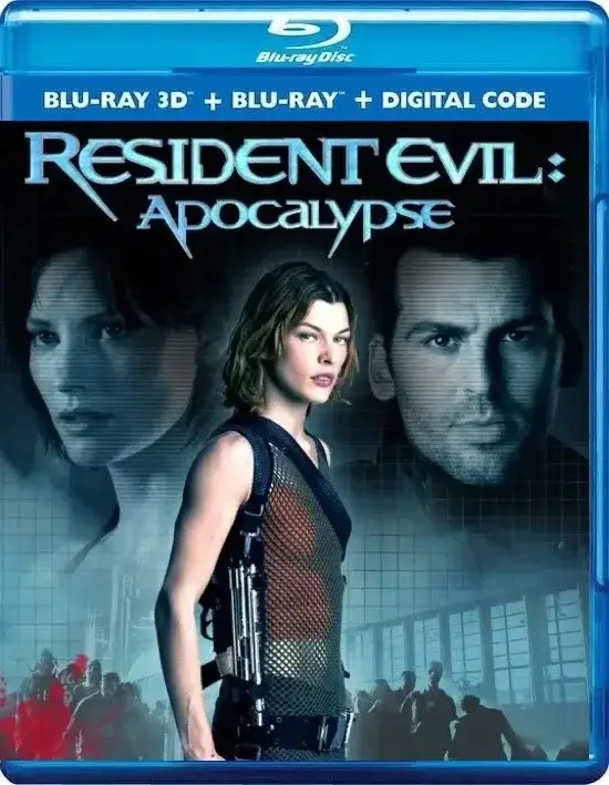 Resident Evil: Apocalypse 3D Blu Ray 2004