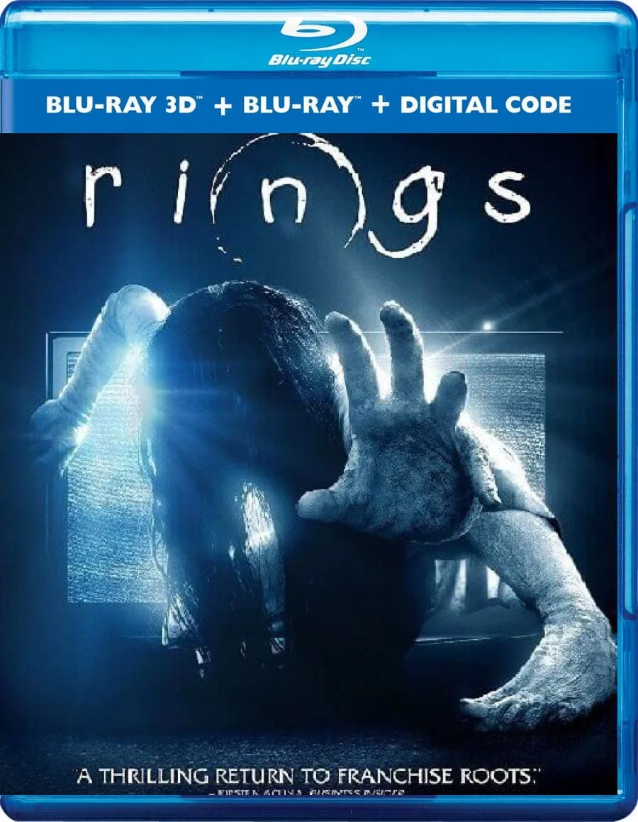 Rings 3D Blu Ray 2017
