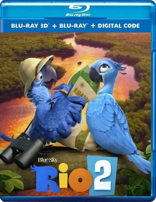 RIO 2 3D Blu Ray 2014