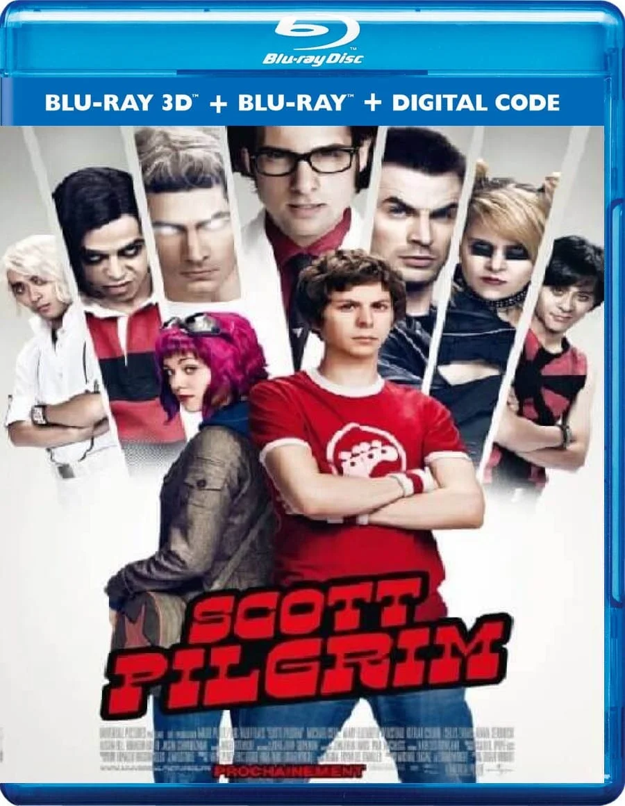 Scott Pilgrim vs. the World 3D Blu Ray 2010