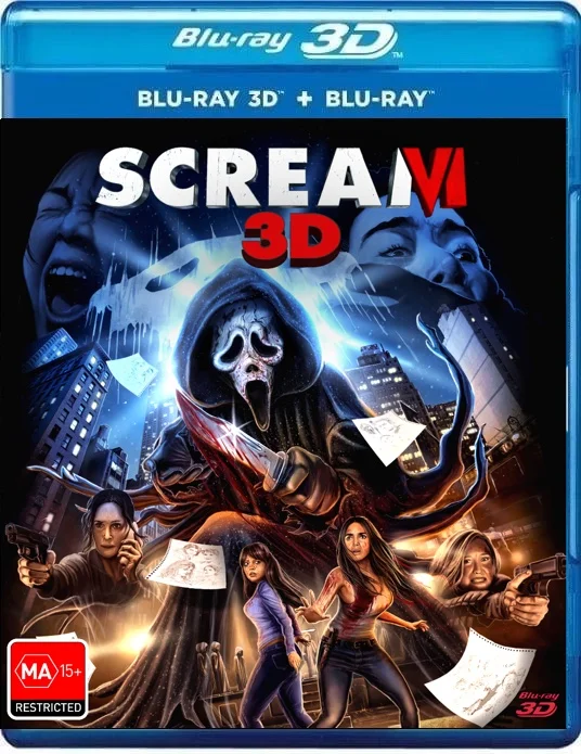 Scream VI 3D Blu Ray 2023
