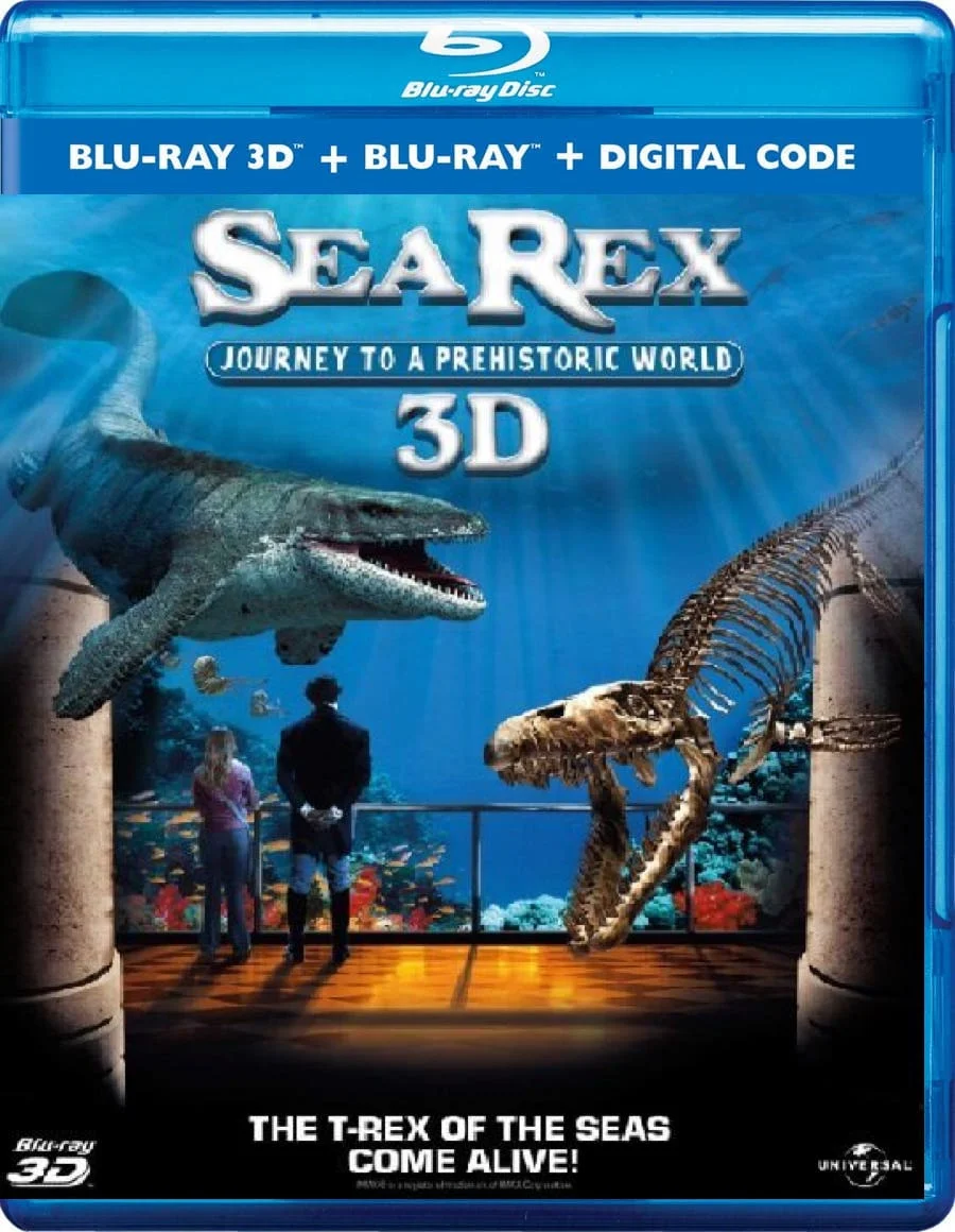 Sea Rex Journey to a Prehistoric World 3D Blu Ray 2010