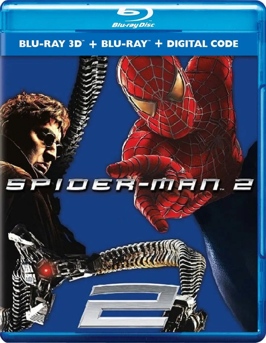 Spider-Man 2 3D Blu Ray 2004