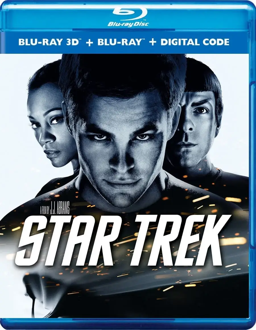 Star Trek 3D Blu Ray 2009