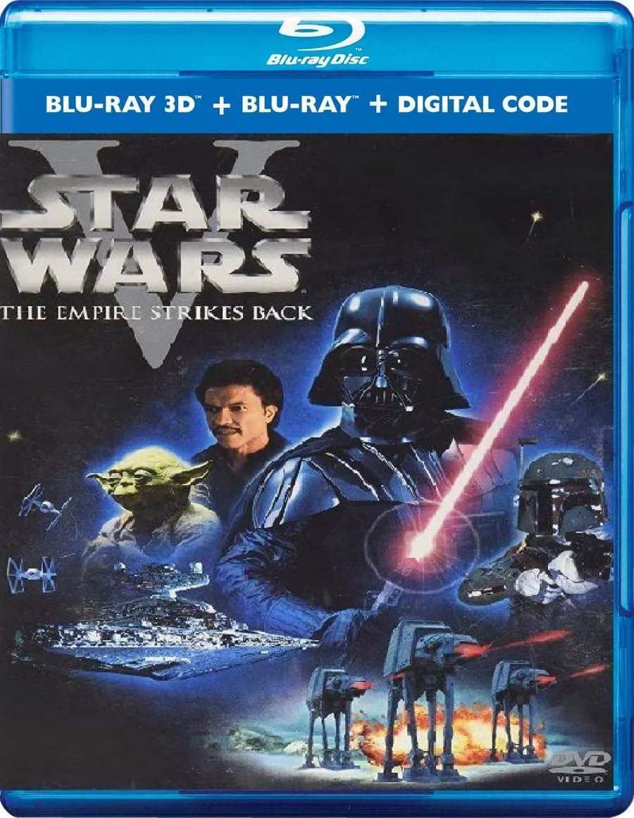 Star Wars: Episode V - The Empire Strikes Back 3D Blu Ray 1980
