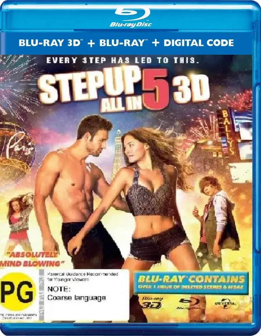 Step Up All In 3D Blu Ray 2014