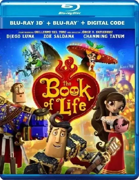 The Book of Life 3D Blu Ray 2014