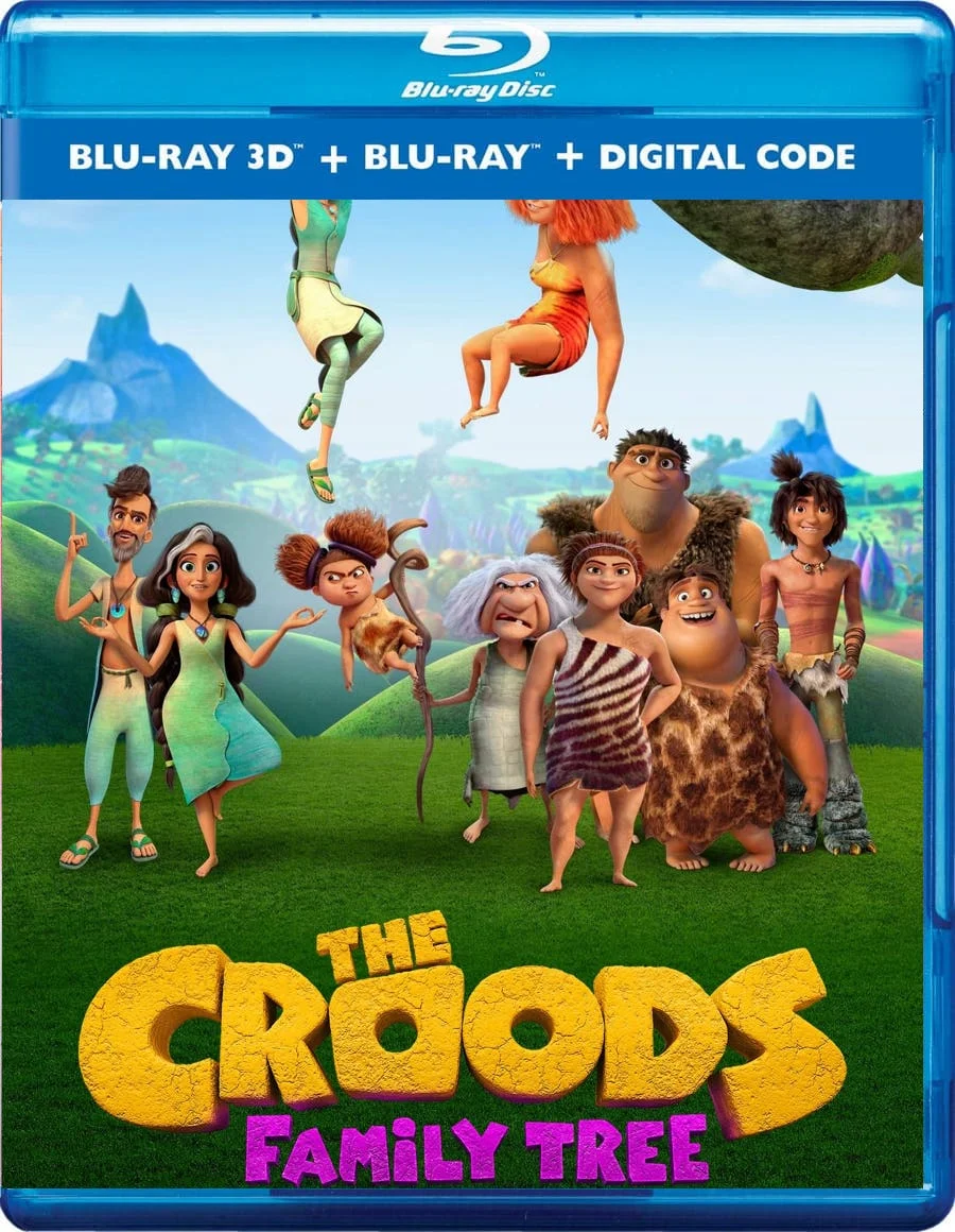 The Croods: Family Tree 3D Blu Ray 2021