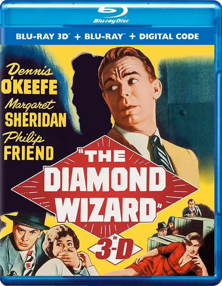 The Diamond Wizard 3D Blu Ray 1954