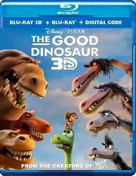 The Good Dinosaur 3D Blu Ray 2015