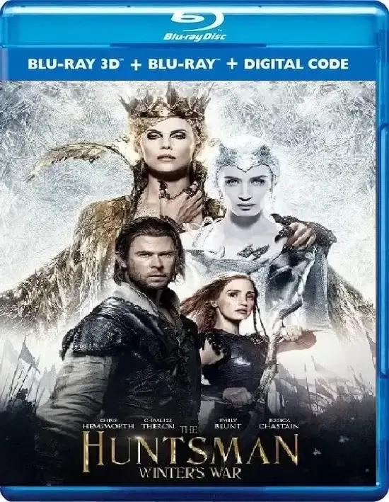 The Huntsman Winter's War 3D Blu Ray 2016