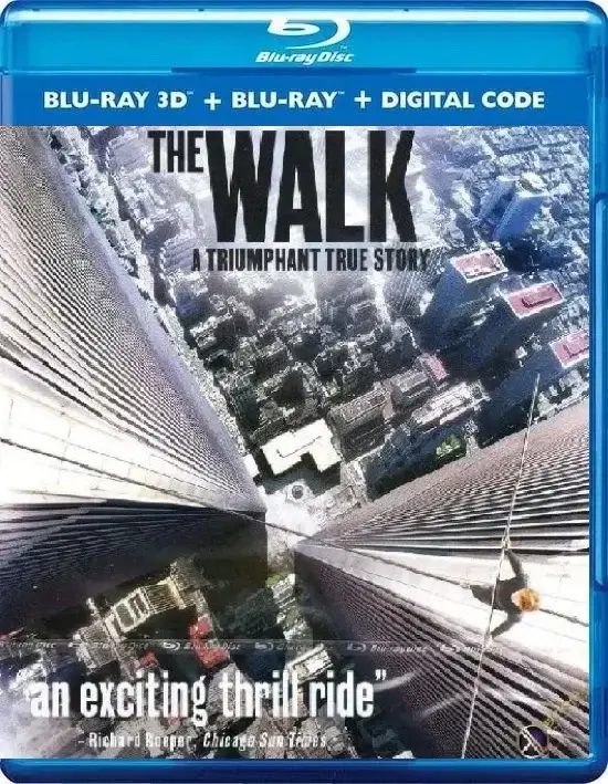 The Walk 3D Blu Ray 2015