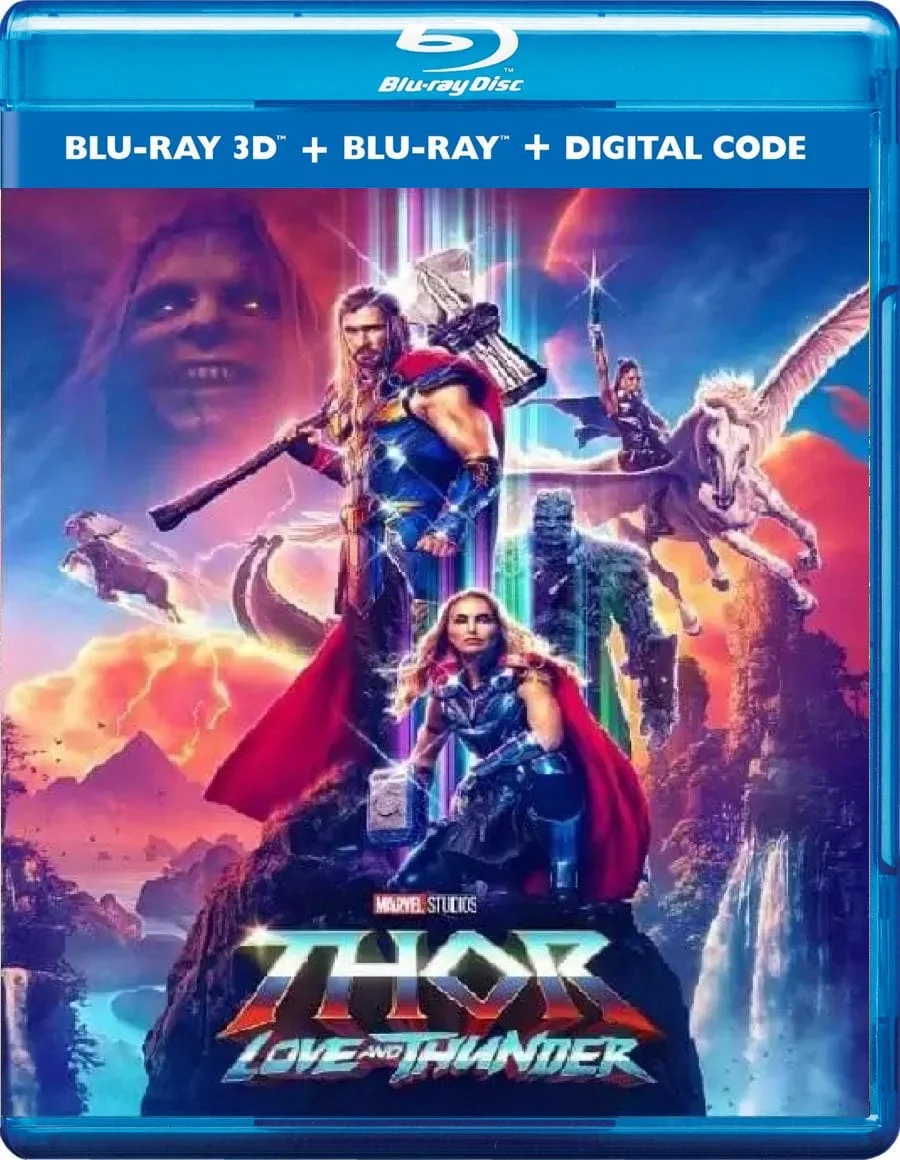 Thor: Love and Thunder 3D Blu Ray 2022