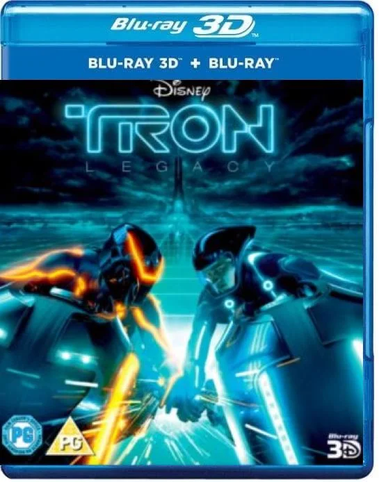 TRON: Legacy 3D Blu Ray 2010