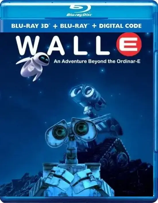 WALL-E 3D Blu Ray 2008