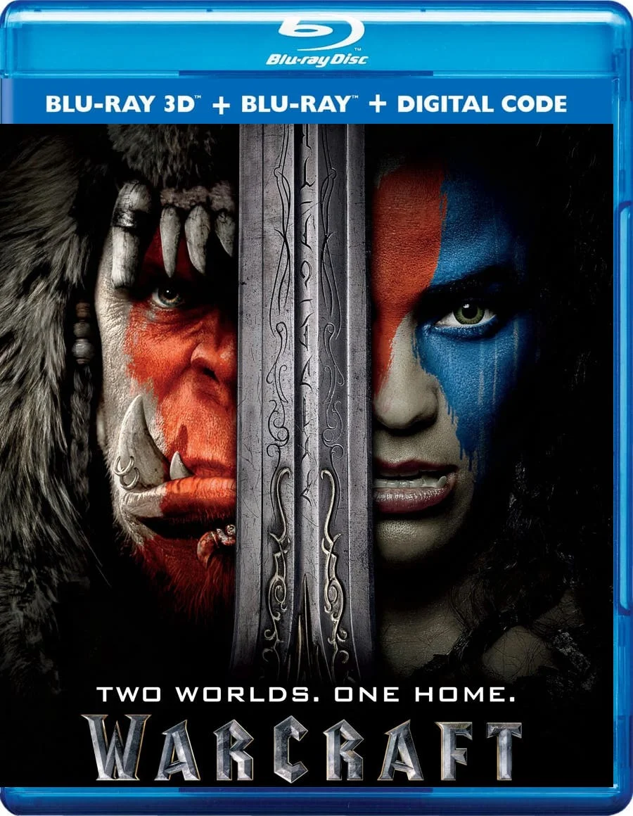 Warcraft 3D Blu Ray 2016