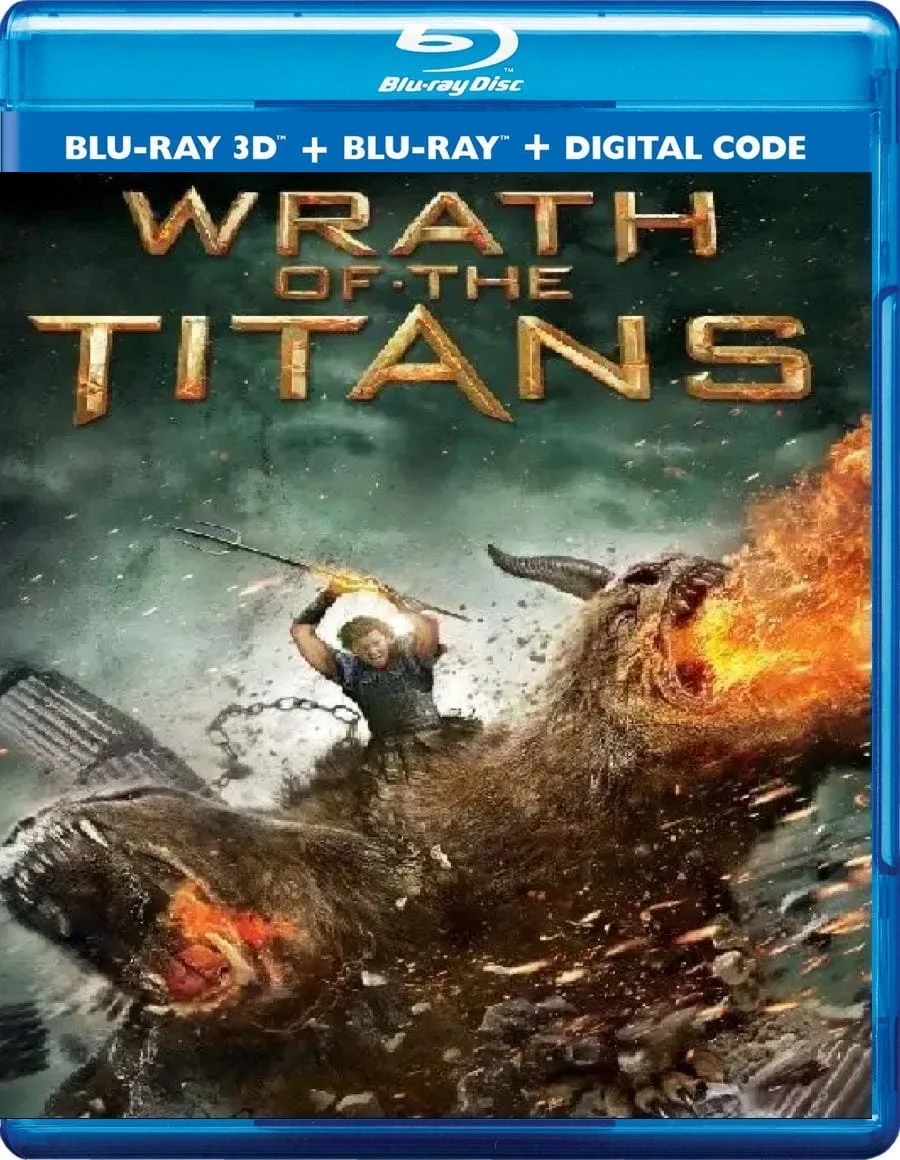 Wrath of the Titans 3D Blu Ray 2012