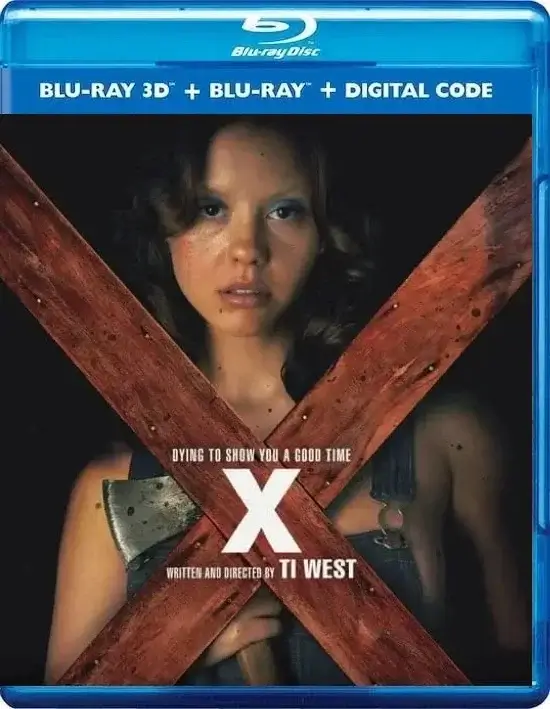 X 3D Blu Ray 2022
