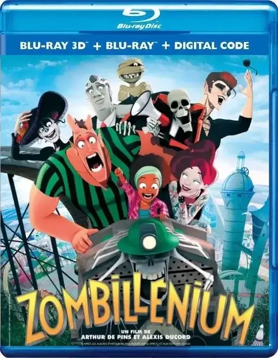 Zombillénium 3D Blu Ray 2017