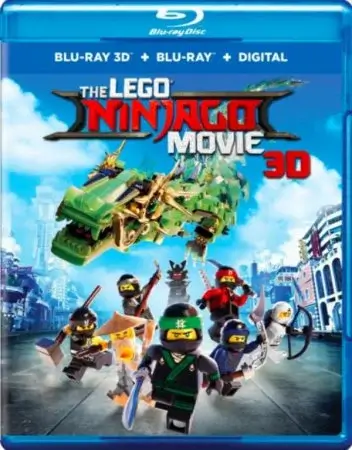 The Lego Ninjago Movie 3D Blu Ray 2017