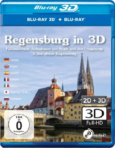 Regensburg in 3D Blu Ray 2012