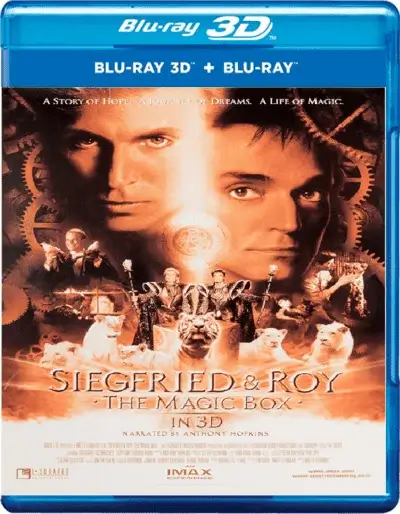 Siegfried & Roy Magic Box 3D Blu Ray 1999
