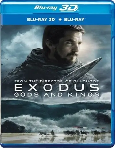 Exodus Gods and Kings 3D Blu Ray 2014