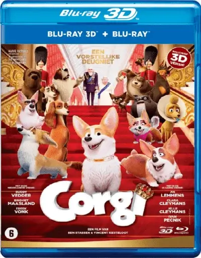 The Queen's Corgi 3D Blu Ray 2019