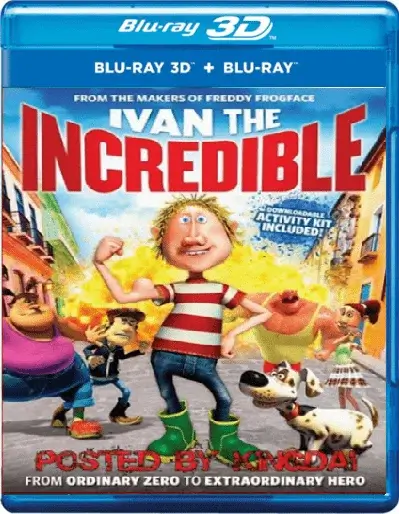 Ivan The Incredible 3D Blu Ray 2012