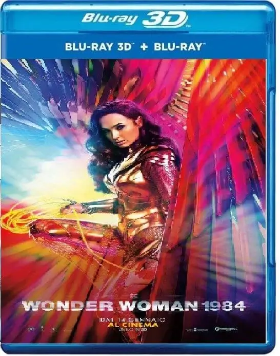Wonder Woman 1984 3D Blu Ray 2020