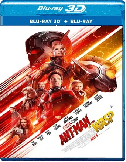 Ant-Man and the Wasp 3D Blu Ray 2018