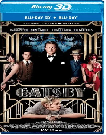 The Great Gatsby 3D Blu Ray 2013