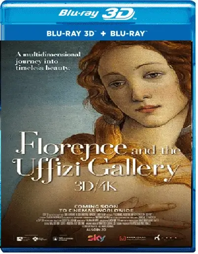 Florence and the Uffizi Gallery 3D Blu Ray 2015