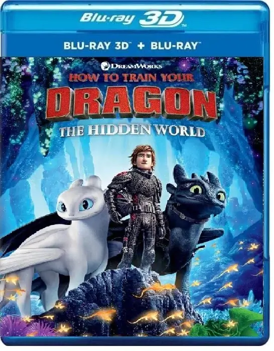 How to Train Your Dragon The Hidden World 3D Blu Ray 2019