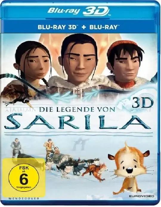 The Legend of Sarila 3D Blu Ray 2013