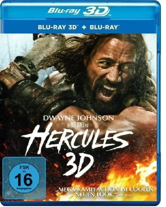 Hercules 3D Blu Ray 2014