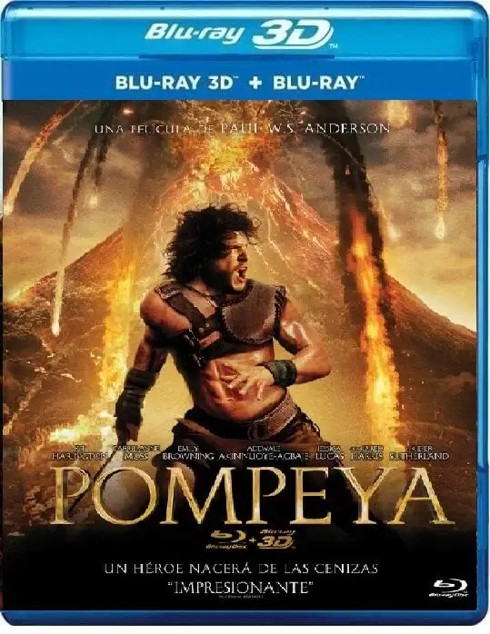 Pompeii 3D Blu Ray 2014