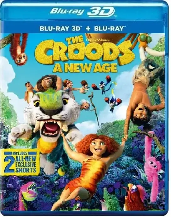 The Croods A New Age 3D Blu Ray 2020