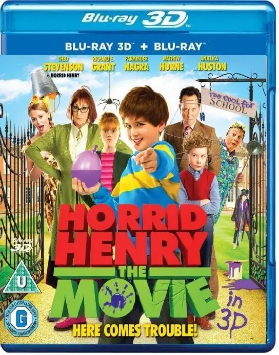 Horrid Henry: The Movie 3D Blu Ray 2011