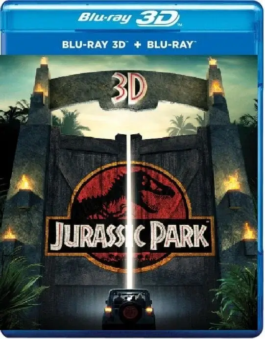 Jurassic Park 3D Blu Ray 1993